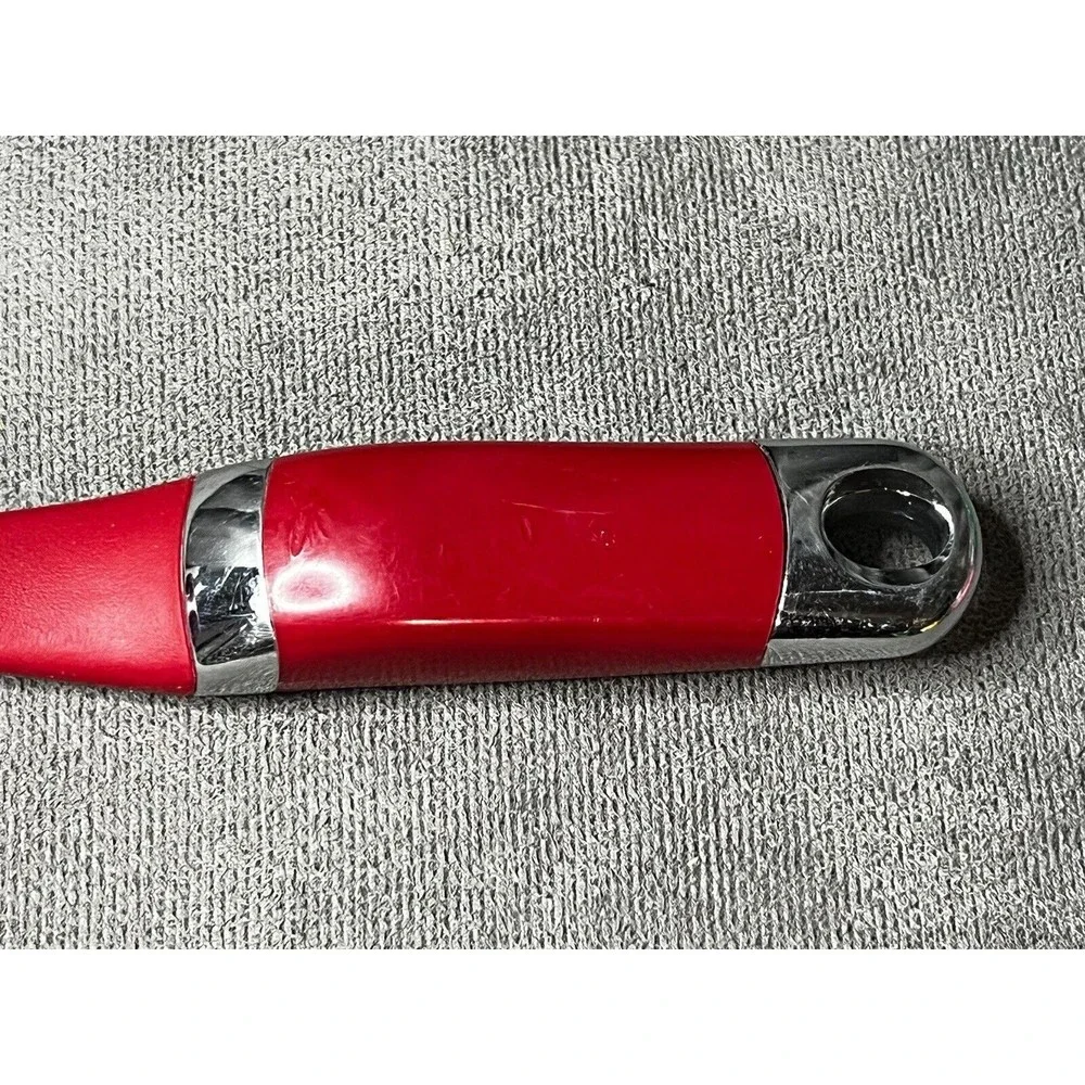 KitchenAid Empire Red Classic Slotted Turner Lifter Spatula Kitchen Utensil